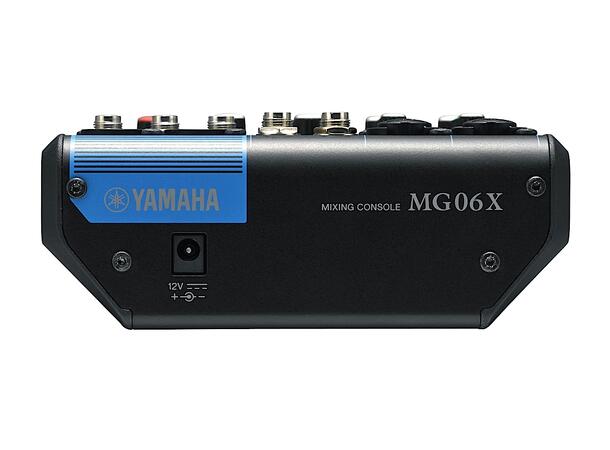 Yamaha MG06X mikser 6  inputs, 2 mic/2 stereo line